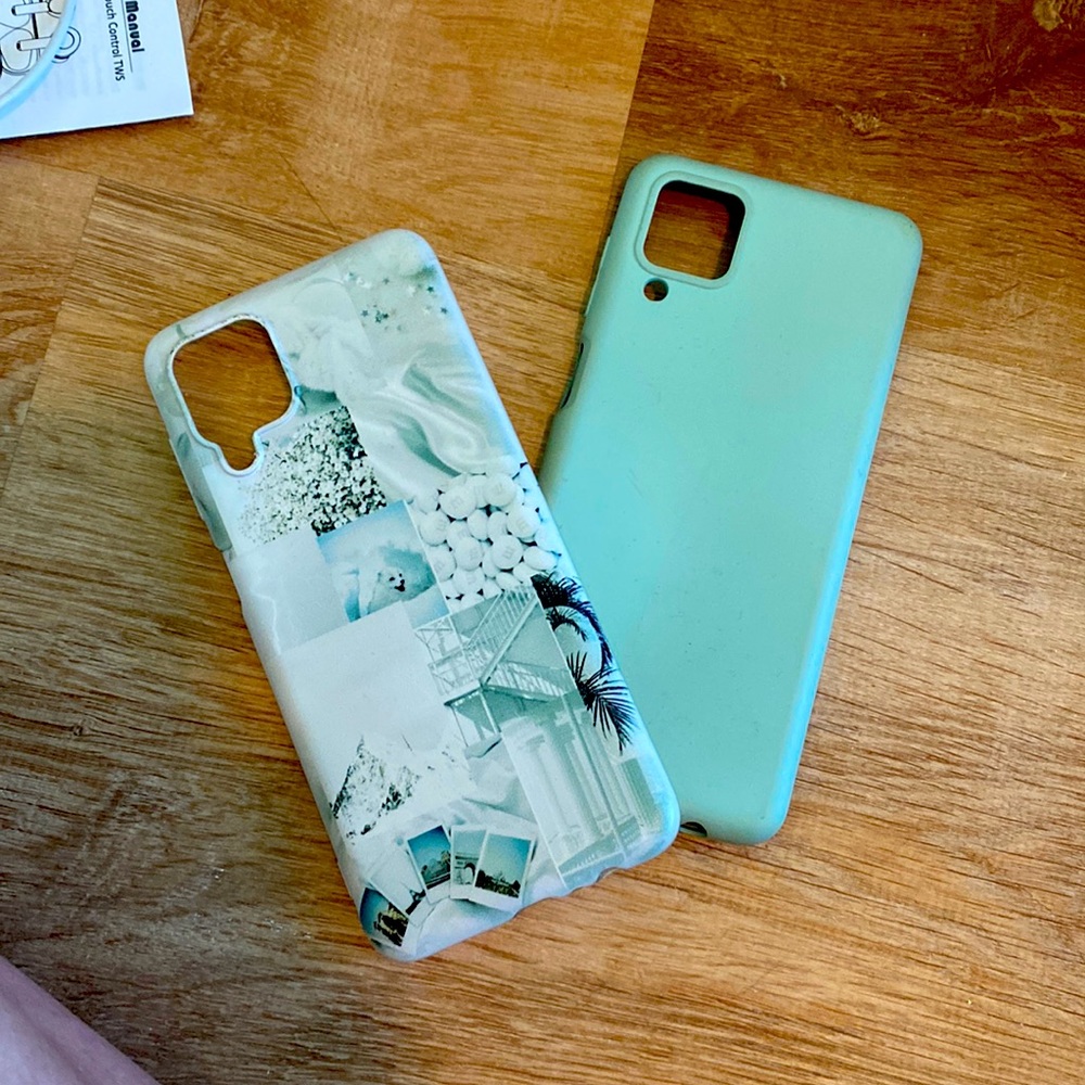 2 Samsung A12 phone cases